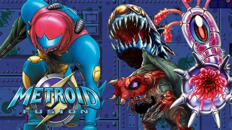 Metroid Fusion All Bosses Youtube