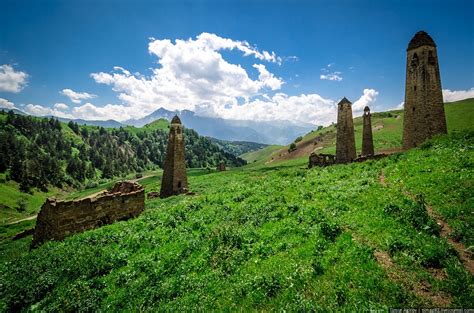 The Beautiful Scenery Of The Mountain Ingushetia · Russia Travel Blog