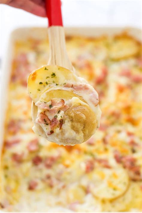 Easy Scalloped Potatoes And Ham Adore Foods