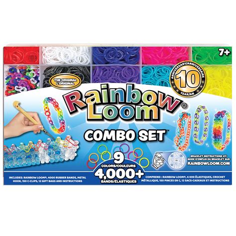 Rainbow Loom Jewel Collection DUO Craft Combo Set Features High Quality Latex Free