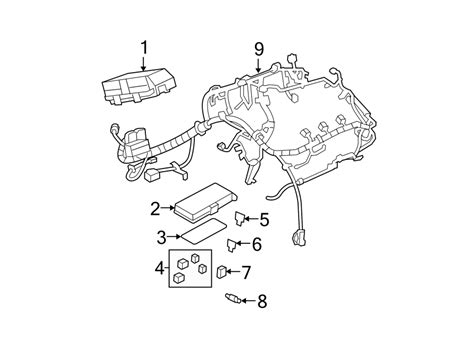 Chevy malibu aluminum radiator fan shroud 14 u0026quot fans u0026 relay. Chevrolet Malibu Engine Wiring Harness. ENGINE COMPARTMENT. UNDER HOOD - 25930176 | GM Parts ...