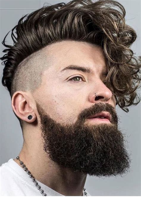 Curly Mohawk Hairstyles For Men