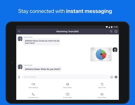 With the simple interface, you can join or start a virtual meeting with up to 100 people. ZOOM Cloud Meetings for Android - APK Download