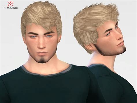 The Sims Resource Persona Hair Retextured By Remaron Sims 4 Hairs