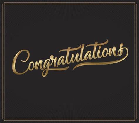 Congratulations Gold Stock Photos Pictures And Royalty Free Images Istock