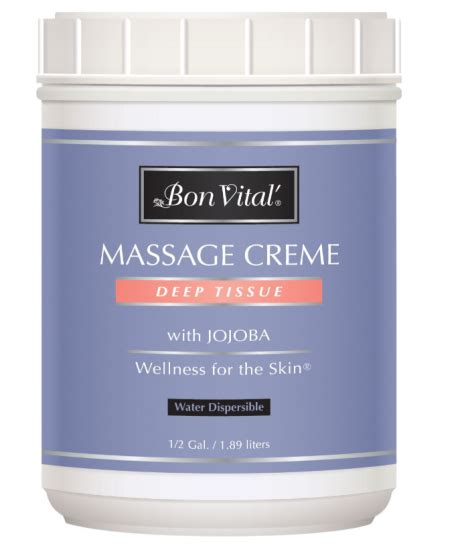 Bon Vital Deep Tissue Massage Cream And Lotion Several Sizes