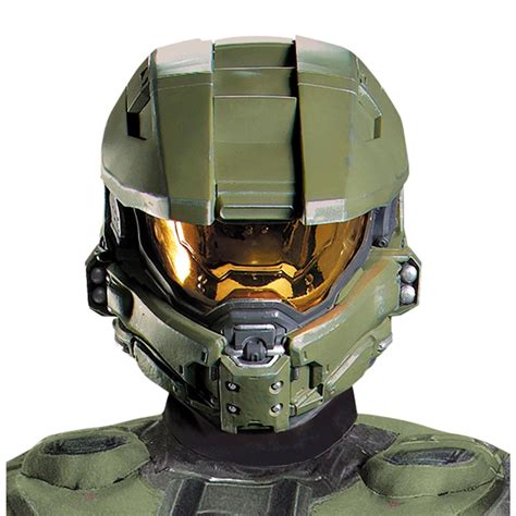 Halo 3 Master Chief 2 Piece Vacuform Mask Adult One Size Walmart