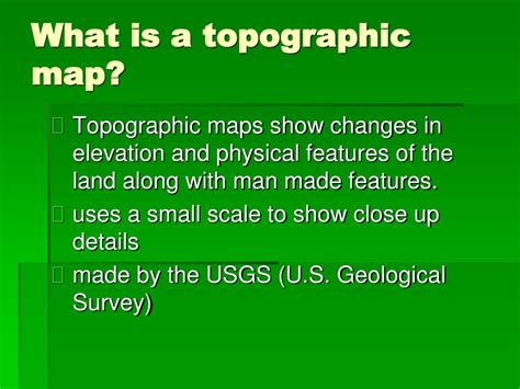 Ppt Topographic Maps Powerpoint Presentation Free Download Id9168371