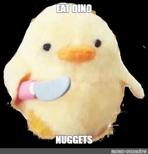 Мем Eat Dino Nuggets Все шаблоны Meme