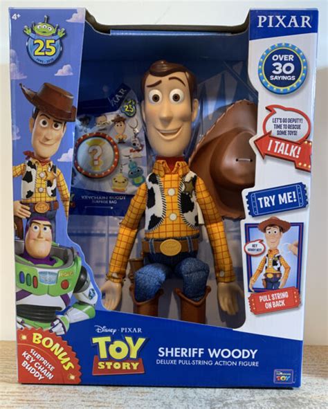 Woodys Roundup Woody The Sheriff Talking Figure Wholster Disney Toy