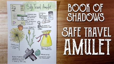 See more ideas about book of shadows, spelling, wicca. Book of Shadows Art: Safe Travel Amulet Spell - Mojo Bag ...