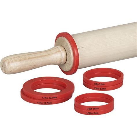 Set Of 8 Rolling Pin Measuring Rings In New Kitchen And Food Crate And