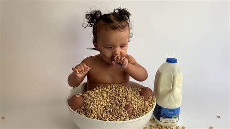 Baby Eating Cheerios When Cheerios Is Life Youtube