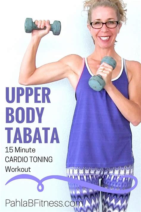 All Standing Upper Body Tabata 15 Minute Cardio Toning For Tight Arms