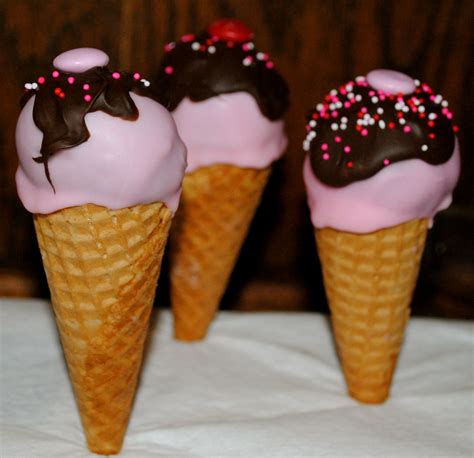 Ice Cream Cone Cake Pops Ice Cream Cone Cake Ice Cream