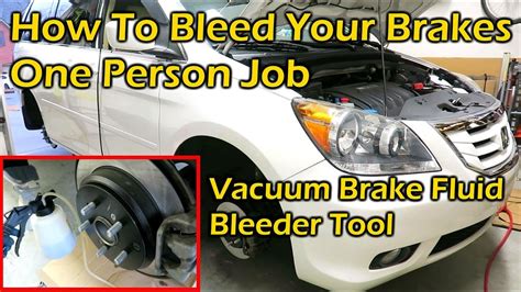 How To Bleed The Brakes By Yourself Vacuum Brake Fluid Bleeder Tool