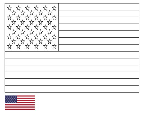 United States Flag Drawing United States Flag Coloringdrawing Page