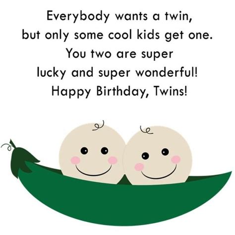 Twins Birthday Quotes Quotes