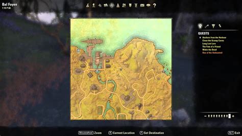 Eso Bal Foyen Ce Treasure Map Youtube