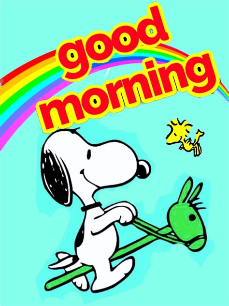 スヌーピーgood Morning Good Morning Snoopy Good Morning Cartoon Snoopy