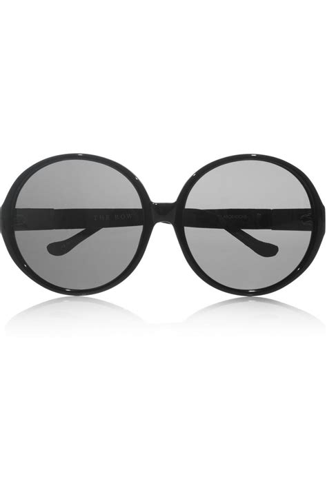 The Row Oversized Round Frame Acetate Sunglasses Net A Portercom Gafas De Sol Gafas
