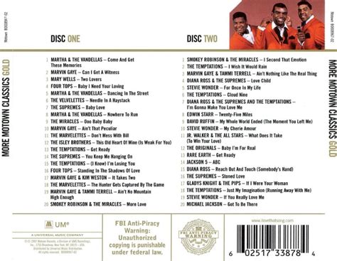 O Som Dos Prados More Motown Classics Gold