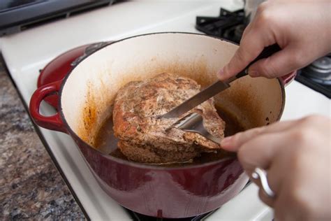 It can be prepared a number of ways and works well with so many different seasoning mixtures. How to Bake a Pork Tenderloin in a Le Creuset Dutch Oven ...