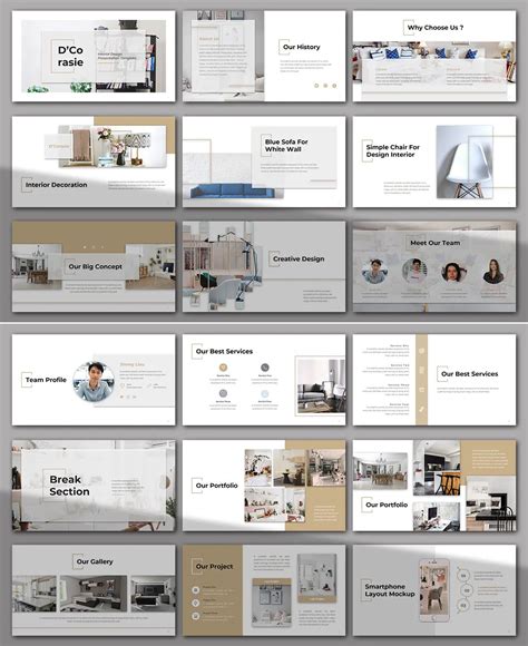 Interior Design Powerpoint Template 30 Slides Interior Design