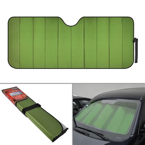 Motor Trend Front Windshield Sun Shade Accordion Folding Auto Sunshade For Car Truck Suv 58 X