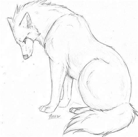 Pin By Eesk On Wolves Animal Drawings Wolf Sketch Wolf Drawing