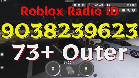 Outer Roblox Radio Codesids