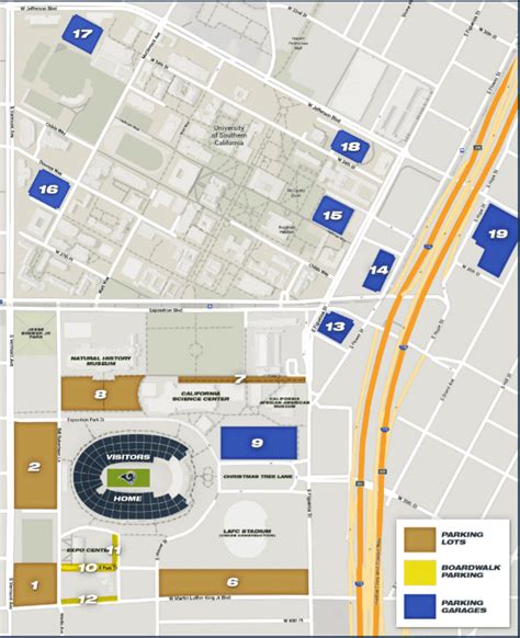7 La Coliseum Seat Map Maps Database Source