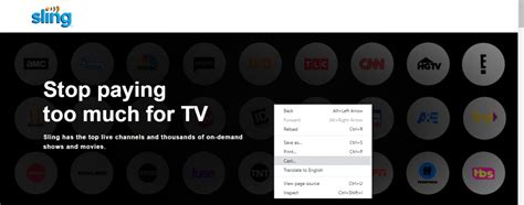How To Chromecast Sling Tv Channels To Your Tv Techowns