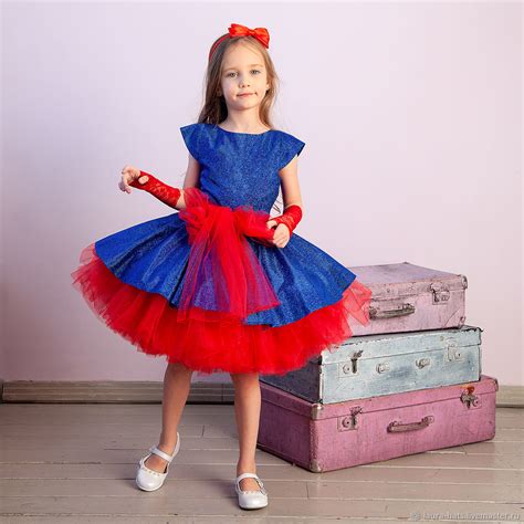 Нарядное детское платье для девочки в стиле Стиляги купить на Ярмарке