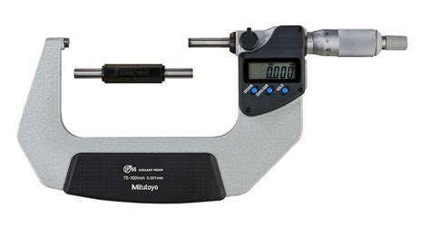 75 100mm Mitutoyo Digital Outside Micrometer With Data Output 293 233