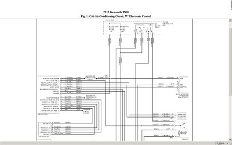 Diagram Wiring Diagrams For Kenworth T800 Mydiagramonline