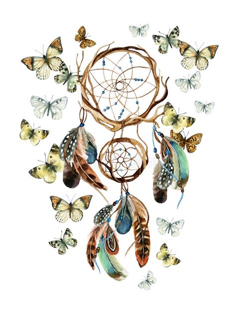 share more than 79 watercolor dreamcatcher tattoo super hot in cdgdbentre