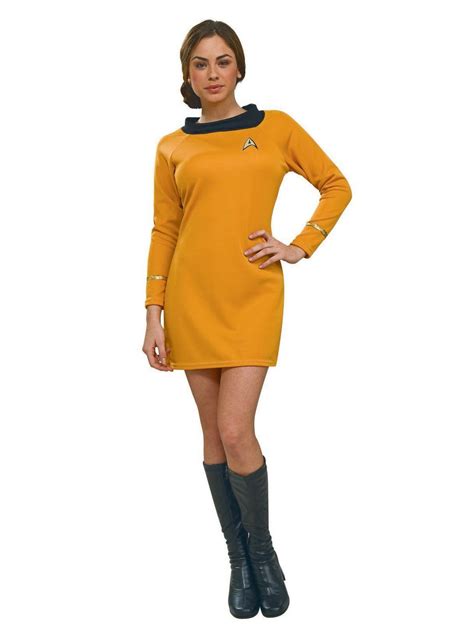 Star Trek The Original Series Womens Deluxe Command Uniform Star