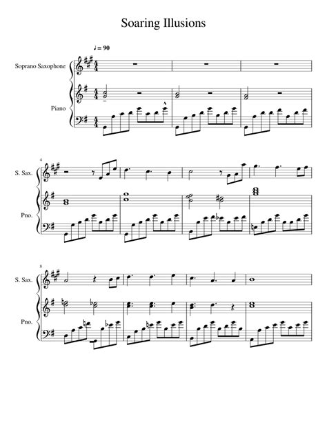 Soaring Illusions Sheet Music For Piano Soprano Saxophone Download