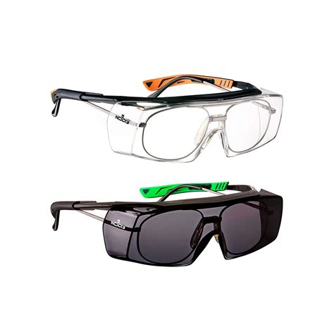 Nocry Over Glasses Safety Glasses With Clear Tinted Anti Scratch