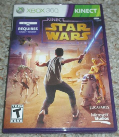 Kinect Star Wars Microsoft Xbox 360 Complete