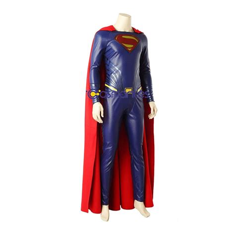 Superman Clark Kent Cosplay Costume Justice League Edition