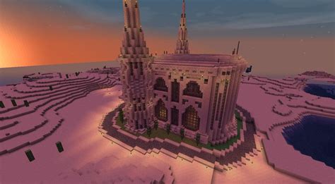 Minecraft Timelapse Sand Castle Minecraft Map