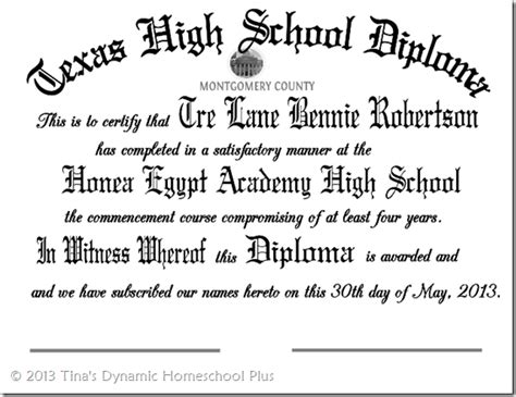 Free Editable High School Diploma Template Day 9 Of 10 Days Of A