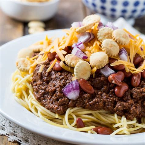Slow Cooker Cincinnati Chili Spicy Southern Kitchen