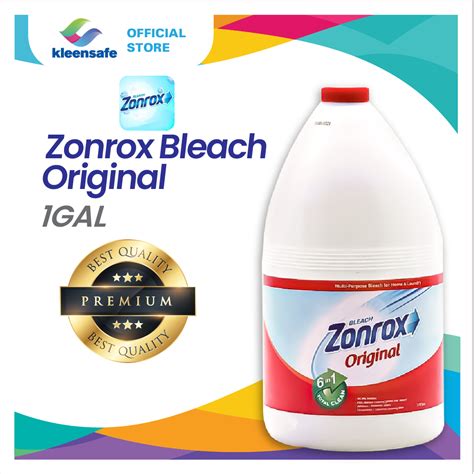 Kleensafe X Zonrox Original Bleach 1 Gallon Lazada Ph