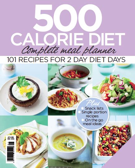 500 Calorie Diet Complete Meal Planner 500 Calories Recipes 500 Calories A Day 500 Calorie