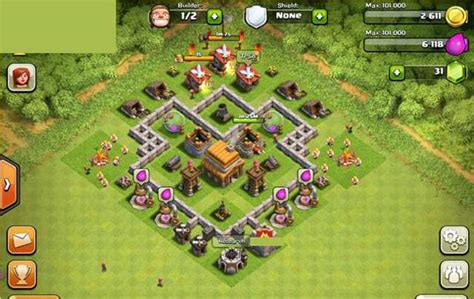 ‘clash Of Clans Builder Best Town Hall 4 Layouts