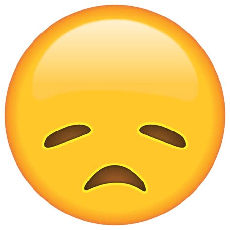 Smirk Emoji Face Emoticon Smile Sad Emoji Png Download 640640