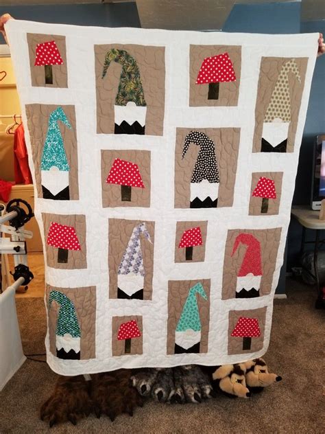 A Tale Of Two Gnomes Quilts Pattern Blanket
